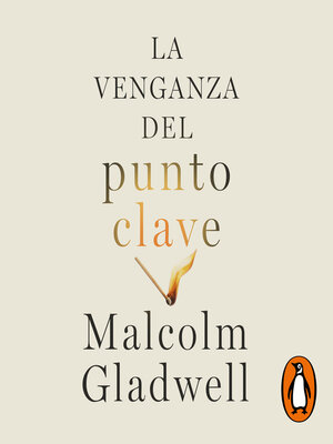 cover image of La venganza del punto clave